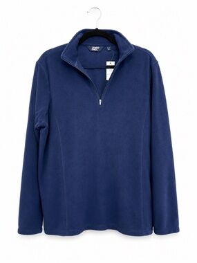 Land End Anyweather Fleece Quarter Zip Pullover - Women's XL/Tall - NWT